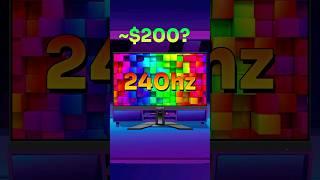 The Best Budget 1440p 240hz monitor? #2024 #240hzmonitor #1440p