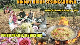 NIKMAT HIDUP SESUNGGUHNYA, PERBANYAKLAH BERSYUKUR||MASAK ALA PADANG BUAH PEPAYA MUDA