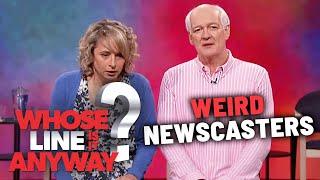 Colin Presents The News! | 40 MINUTE WEIRD NEWSCASTERS COMPILATION | Whose Line Is It Anyway?