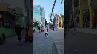 Адлер Сочи - Зима 2023 прогулка по рынку в хорошую погоду.