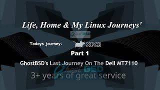 GhostBSD 25 01 Community Xfce4 Edition Moving Not Disappearing pt 1