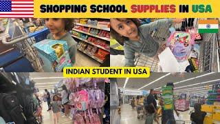 Shopping for School Supply in USA ️|| Indian Student in USA || Vlogger Man