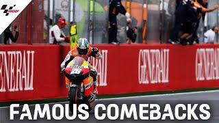 Famous Comebacks: Dani Pedrosa at Valencia 2012