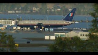 X-PLANE 12 B767-200ER UNITED AIRLINES BATTLESHIP GREY PRINCESS JULIANA INT-JOSE MARTI INTL