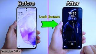 Customize your Samsung lock screen Professionally