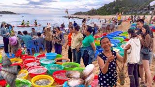 Bãi Xếp Quy Nhơn Đẹp Bình Dân | Chợ Xuân Hải Thân Thiện Đồ Ăn Ngon