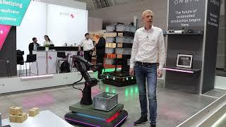 ORBYN AGV with Edge Edition cobot | Kassow Robots