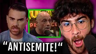 Ben Shapiro GOES OFF After Joe Rogan BASED Take On ISRAEL | Hasanabi reacts