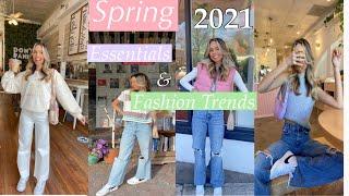 SPRING CLOTHING ESSENTIALS + TRENDS | WHAT YOU NEED SPRING FOR SPRING 2021!