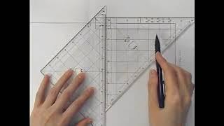 【LEC調査士】誰でもできる！三角定規で作図にトライ！