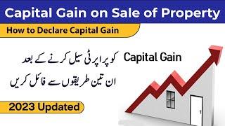 How to Declare Capital Gain on Sale of Property | Adjustment of 236C