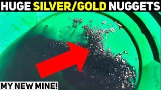 Mining Huge Gold/Silver Nuggets