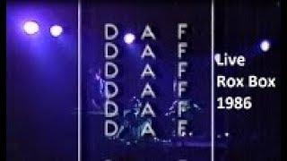 DAF 1986 live concert and interview at Rox Box television