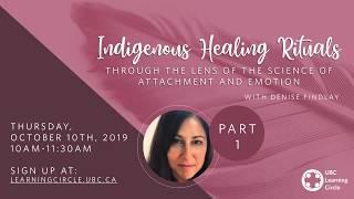 Indigenous Healing Rituals through the Science of Attachment and Emotion Part 1 with Denise Findlay