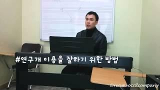 드림보컬컴퍼니 발성수업 #2 모음의 조음점과 공명(정확한 모음에 중요성)