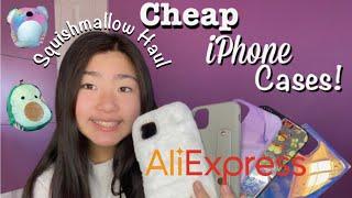 iPhone Cases from Aliexpress + Squishmallow Haul