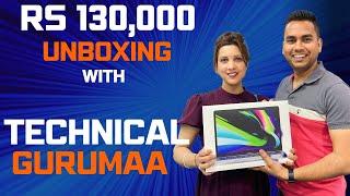 UNBOXING RS 130,000 LAPTOP WITH TECHNICAL GURUMA