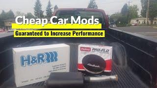 4 Cheap Car Mods Guaranteed to Increase Performance Whether You Have a Car or a Truck