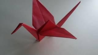 Origami-Anleitung: Kranich