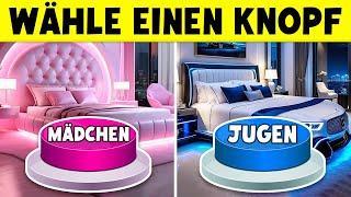 MÄDCHEN oder JUNGE...?  Wähle einen Knopf! 