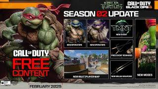 NEW Black Ops 6 Season 2 Teenage Mutant Ninja Turtles Crossover Event (FREE Rewards, Weapons & MORE)