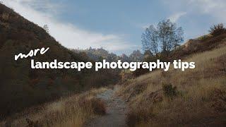 Tips for Landscape Photography