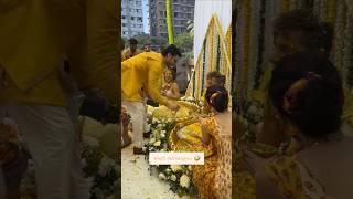 Khushi Kapoor & Vedang Raina Snapped At Aliyah Kashyap's HALDI Celebration  | #shorts #wedding