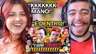 SUPER XANDÃO REAGINDO E RESPONDENDO O CHAT ZUEIRO #18  | REACT em CASAL