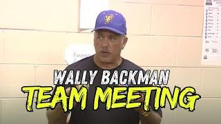 Wally Backman Team Meeting - Missed Signs (320) | Playing for Peanuts Indy Pro Baseball Doc