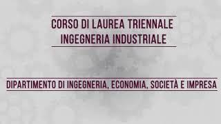 Corso di Laurea Triennale in Ingegneria Industriale