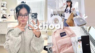 BACK TO SCHOOL SHOPPING FOR COLLEGE(Cute clothes and supplies)