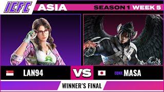 Lan94 (Julia) vs EQNX Masa (Devil Jin) - ICFC ASIA: Season 1 Week 5 - Winner's Final