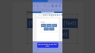 Word Tips: Build Diagrams and Visualize Text with SmartArt #microsoftword #shorts