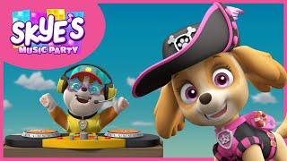 Silly Spooky Halloween Party Song - Skye's Music Party - PAW Patrol Music Cartoons for Kids