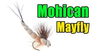 Mohican Mayfly Fly Tying - Oliver Edwards Pattern