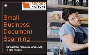 Streamlined Document Scanning for Small Businesses | Record Nations