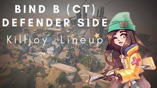 Killjoy Bind B Defender Side Lineup (CT)