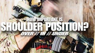 CQB Shooting: Shoulder Positions