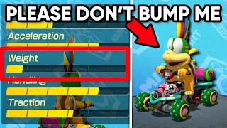 How bad is NO WEIGHT in Mario Kart 8 Deluxe?