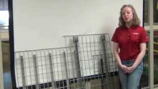 USED WIRE DECKING: Many Types of Storage Racks, Assist in Securing Inventory from Falling
