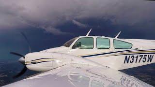 Summer Florida Flying Weather & Disney World from above