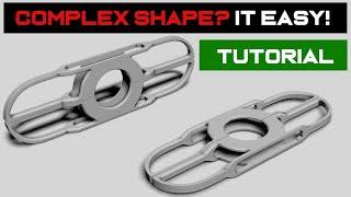 Hard Surface Modeling Tutorial "Complex Shapes" (EASY) #3dsmax #howto #tips