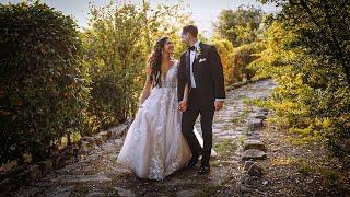 Wedding video with drone in Castello di Petrata, Assisi