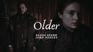  think i need someone older | sansa stark & john dudley