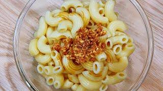 Macaroni and Garlic recipe 蒜米通心粉