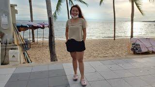 Live! Walking Jomtien Beach Pattaya Thailand