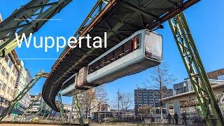 Wuppertal, Deutschland! Jetzt verstehe ich, warum Touristen diese Stadt so lieben! Rundgang | 4К