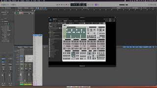 Logic Pro: how can i record any internal groovebox grooves?