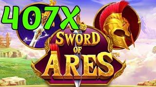 Casino wins - Sword of Ares - 407x - Bonus