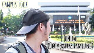 KAMPUSNYA GEDE BANGET! | Jalan Kaki Seharian Keliling UNILA (Universitas Lampung) - Campus Tour